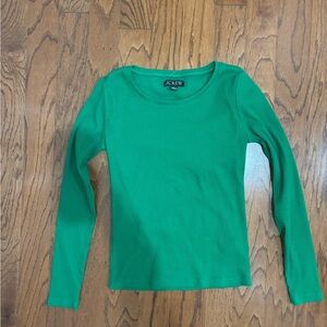 J. Crew Green Sweater